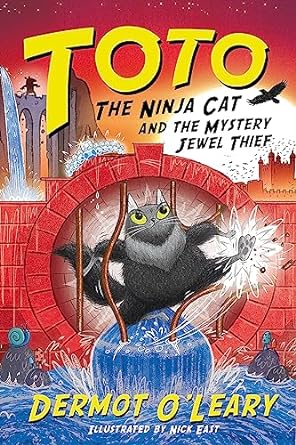 toto the ninja cat and the mystery jewel thief book 4  dermot o leary 1444952080, 978-1444952087