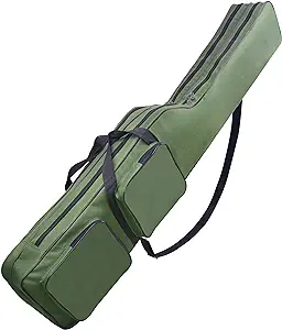 orootl fishing rod case pole bag portable fishing rod bag 4 27ft waterproof fishing rod reel carrier bag