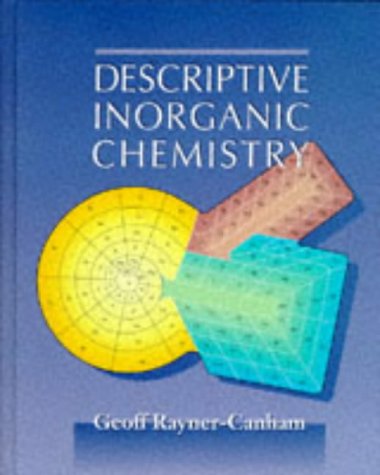descriptive inorganic chemistry 1st edition rayner canham, geoff 0716728192, 9780716728191