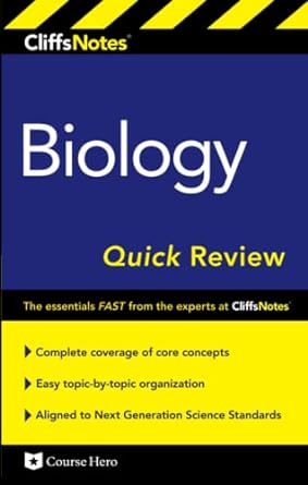 cliffsnotes biology quick review 3rd edition kellie ploeger cox ph.d. 1328505944, 978-1328505941