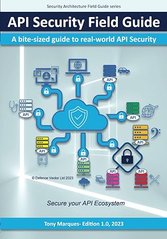 api security field guide a bite sized guide to real world api security 1st edition mr tony marques b0byrndwz5