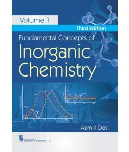 fundamental concepts of inorganic chemistry volume 1 3rd edition asim k das 9389565979, 978-9389565973