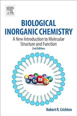 biological inorganic chemistry a new introduction to molecular structure and function 2nd edition robert r