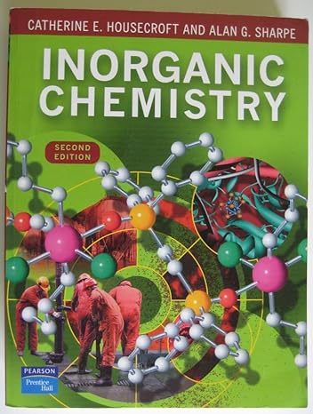 inorganic chemistry 2nd edition catherine e housecroft ,a g sharpe 0130399132, 978-0130399137