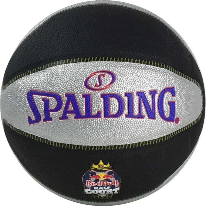 spalding tf 33 red bull half court ball 76863z unisex basketball black/silver/purple 7  ?spalding b09ks1jhjj
