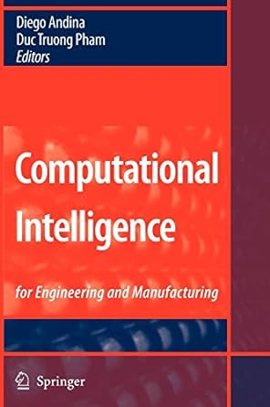 Computational Intelligence For Engineering And Manufacturing