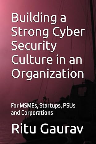 building a strong cyber security culture in an organization for msmes startups psus and corporations 1st