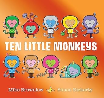 ten little monkeys  mike brownlow 1408355892, 978-1408355893