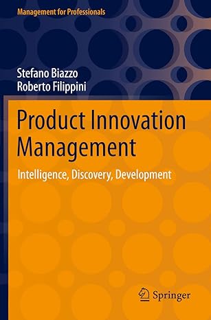 product innovation management intelligence discovery development 1st edition stefano biazzo ,roberto