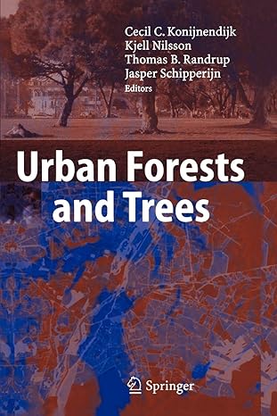 urban forests and trees a reference book 1st edition cecil c konijnendijk ,kjell nilsson ,thomas b randrup