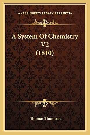 a system of chemistry v2 1810 1st edition thomas thomson 1164207504, 978-1164207504