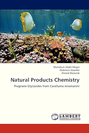 natural products chemistry pregnane glycosides from caralluma wissmannii 1st edition mamdouh abdel mogib