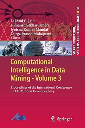 computational intelligence in data mining proceedings of the international conference on cidm 20 21 december
