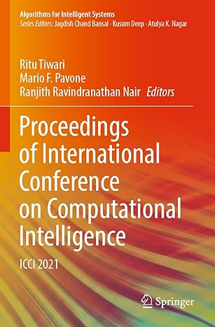 proceedings of international conference on computational intelligence icci 2021 1st edition ritu tiwari