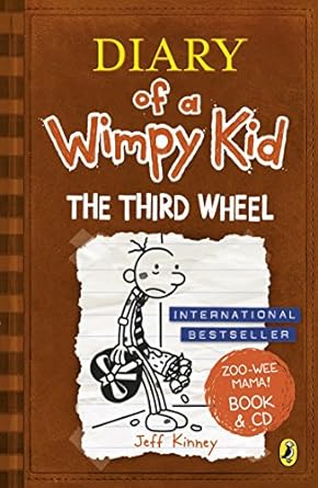 diary of a wimpy kid the third wheel book and cd  jeff kinney 0141353430, 978-0141353432