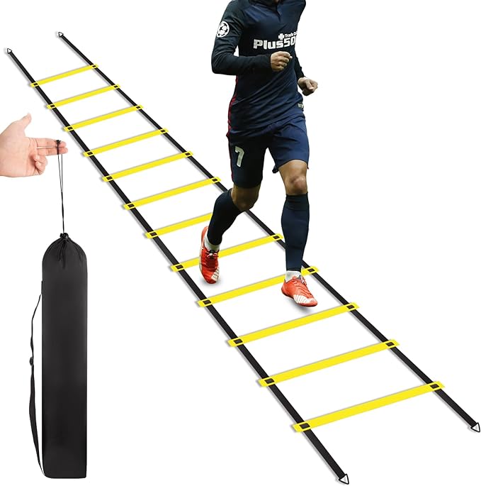 olioliyou agility ladder hexagonal speed agility training ring for soccer agile footwork and vertical jump