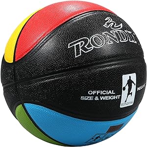 vellow basketball ballpu material official basketball free with net bag and needle outdoor/indoor basketball