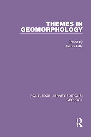 themes in geomorphology 1st edition alistair pitty 0367224534, 978-0367224530