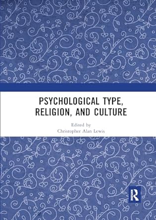 psychological type religion and culture 1st edition christopher alan lewis 0367588846, 978-0367588847