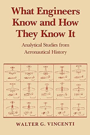 what engineers know and how they know it analytical studies from aeronautical history 1st edition walter g.