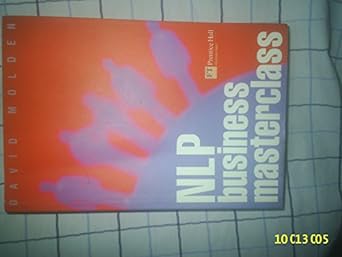 nlp business masterclass 1st edition david molden 0273650165, 978-0273650164