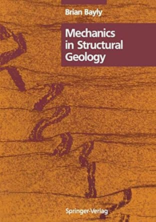 mechanics in structural geology 1st edition b bayly 0387976523, 978-0387976525