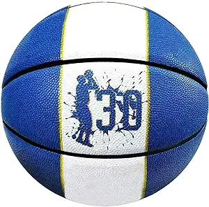 mindcollision two tone basketball white and blue moisture abrasion resistant standard size 7 
