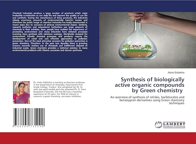 synthesis of biologically active organic compounds by green chemistry an overview of synthesis of nitriles