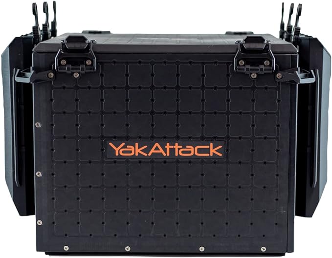yakattack blackpak pro kayak fishing crate multiple colors and sizes kayak fishing accessories  ?yakattack