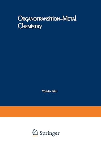 organotransition metal chemistry 1st edition yoshio ishii 1468421441, 978-1468421446