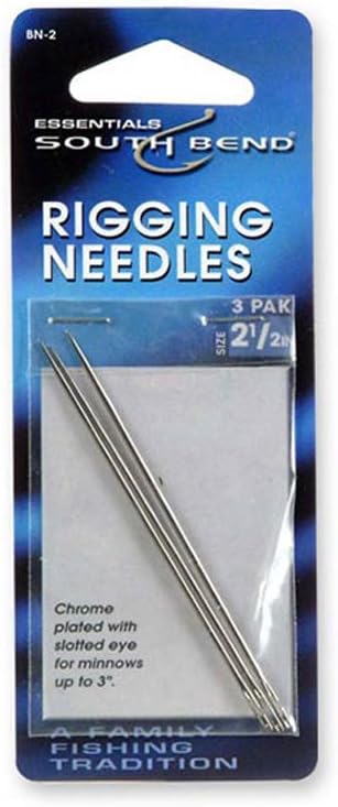 south bend chrome plated 2 1/2 rigging needles  ?south bend b003d93r2s