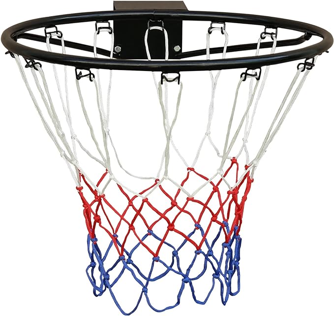 aokung basketball solid rim basketball net indoor outdoor hanging basketball goal with all weather net wall