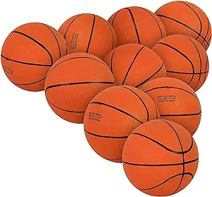 aoneky indoor/outdoor mini rubber basketball with pump pack of 1/5/10 size 3 basketballs  ?aoneky b0cjjdr3py