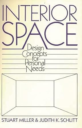 interior space design concepts for personal needs 1st edition stuart miller ,judith k schlitt 0275928241,