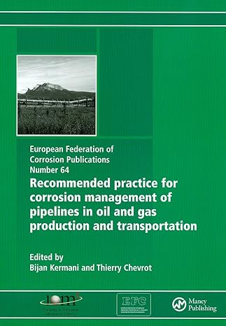 recommended practice for corrosion management of pipelines in oil and gas production and transportation 1st