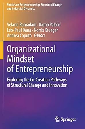organizational mindset of entrepreneurship exploring the co creation pathways of structural change and