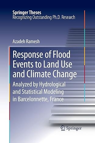 response of flood events to land use and climate change analyzed by hydrological and statistical modeling in