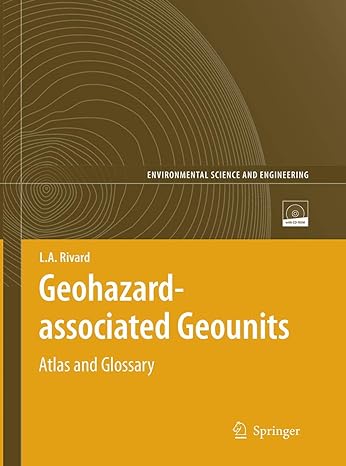 geohazard associated geounits atlas and glossary 1st edition l a rivard ,q hugh j gwyn 3662517728,