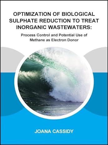 optimization of biological sulphate reduction to treat inorganic wastewaters process control and potential