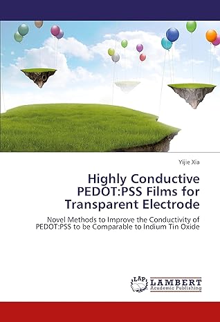 highly conductive pedot pss films for transparent electrode novel methods to improve the conductivity of