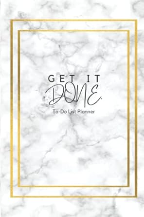get it done to do list planner 1st edition sage whiskey 979-8487398611