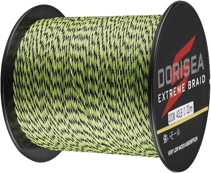 dorisea extreme braid 100 pe multi color braided fishing line 109yards 2187yards 6 550lb test fishing wire