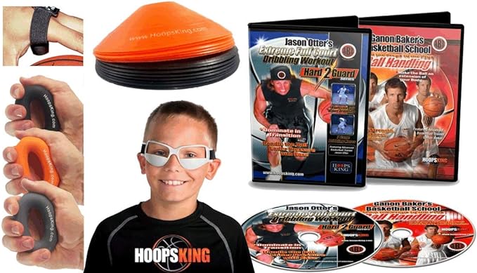 basketball dribbling training kit makes great gift for your favorite player includes 2 dribbling dvds dribble