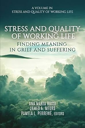stress and quality of working life finding meaning in grief and suffering 1st edition ana maria rossi ,james