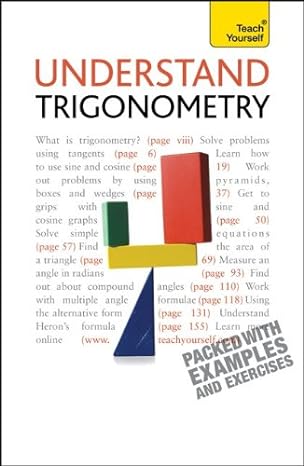 understand trigonometry a teach yourself guide 1st edition paul abbott ,hugh neill 0071754849, 978-0071754842