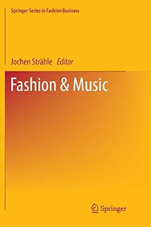 fashion and music 1st edition jochen str hle 9811354502, 978-9811354502