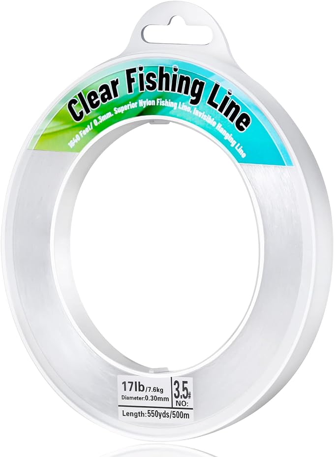 fishing wire 1640 ft mckanti fishing line clear nylon string invisible hanging beading wire strong abrasion