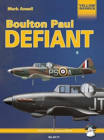 boulton paul defiant 1st edition mark ansell 8389450194, 978-8389450197