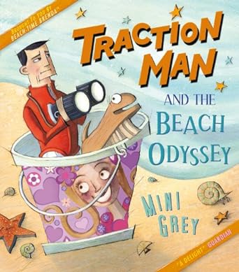 traction man and the beach odyssey  mini grey 1862308152, 978-1862308152