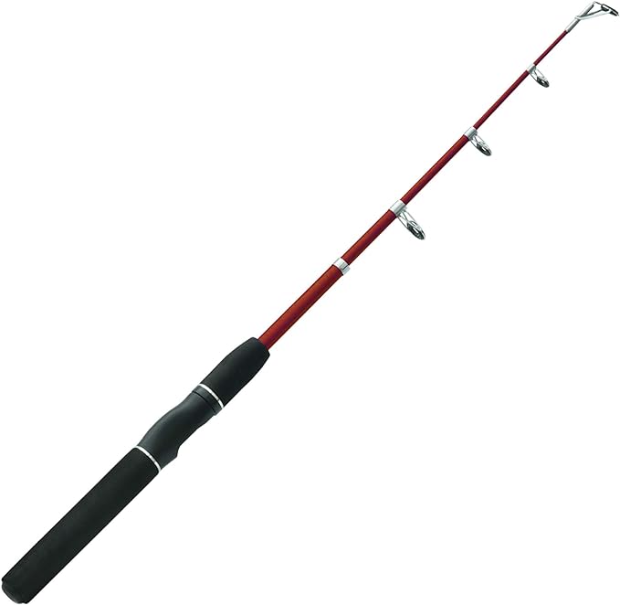 Zebco Z Cast Spinning Fishing Rod Durable Z Glass Fishing Pole Comfortable Eva Rod Handle Shock Ring Guides Medium Power